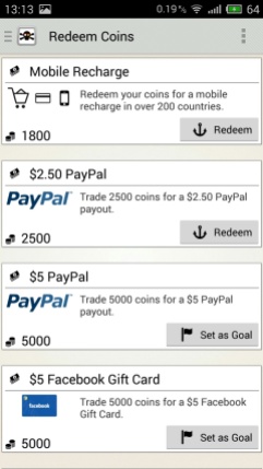 CashPirate App Screenshots