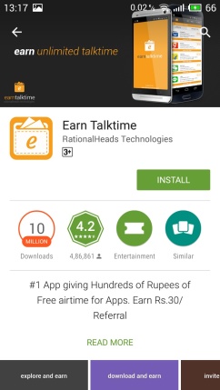 Earn Talktime App